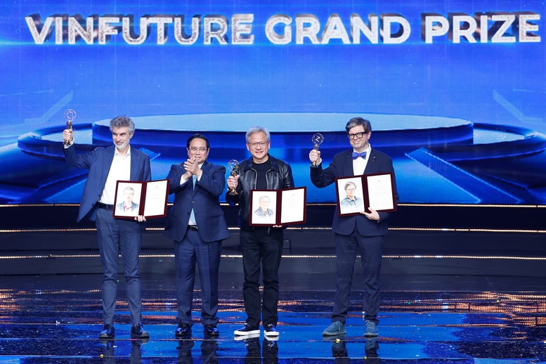 Le Premier ministre assiste à la remise du Prix VinFuture 2024 - 1er janvier.