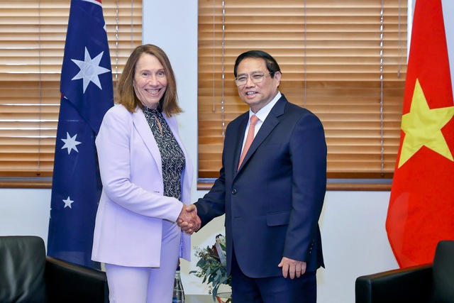 Gov’t chief meets with Australian Senate President- Ảnh 1.