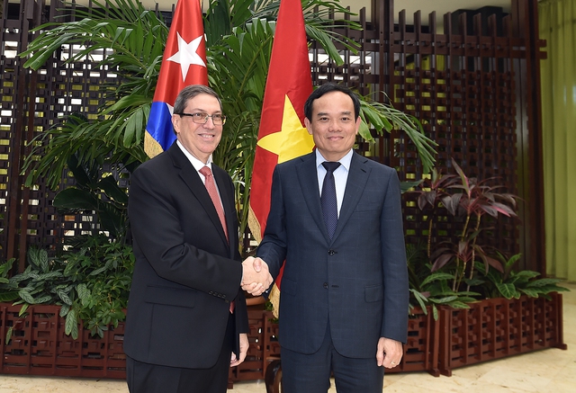 Deputy PM meets Cuban Minister of Foreign Affairs- Ảnh 1.