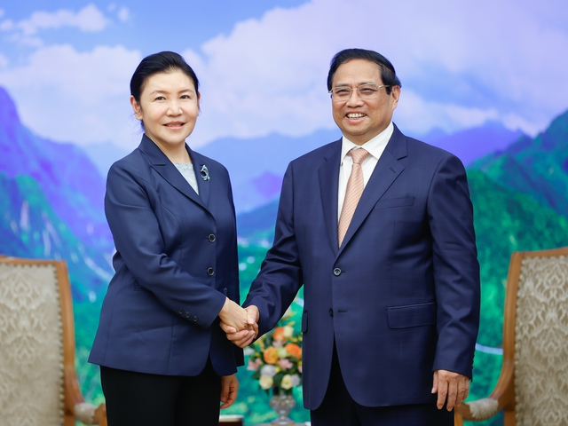 Prime Minister hosts Chinese Minister of Justice- Ảnh 1.