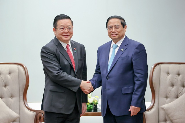 Prime Minister hosts ASEAN Secretary-General- Ảnh 1.
