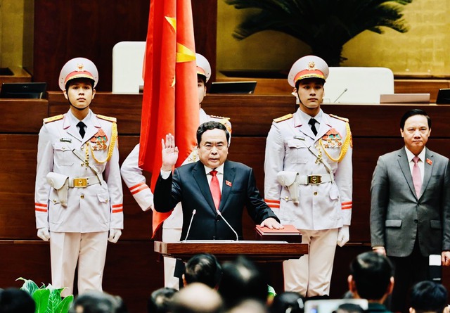 Foreign leaders congratulate newly-elected President, top legislator - Ảnh 2.