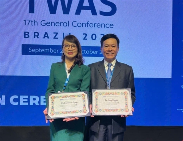 Two Vietnamese professors elected as academicians of World Academy of Sciences- Ảnh 1.