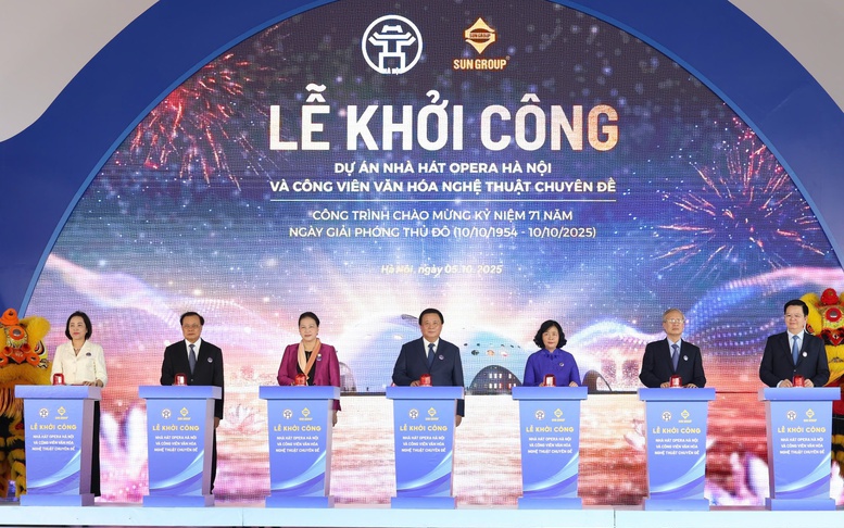 Construction begins on Ha Noi&#39;s US$520 million Pearl Theater project