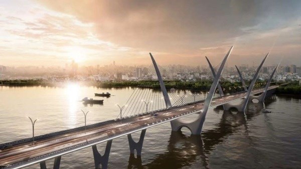 Ha Noi breaks ground on Thuong Cat Bridge across Red River- Ảnh 1. Ha Noi breaks ground on Thuong Cat Bridge across Red River- Ảnh 1.