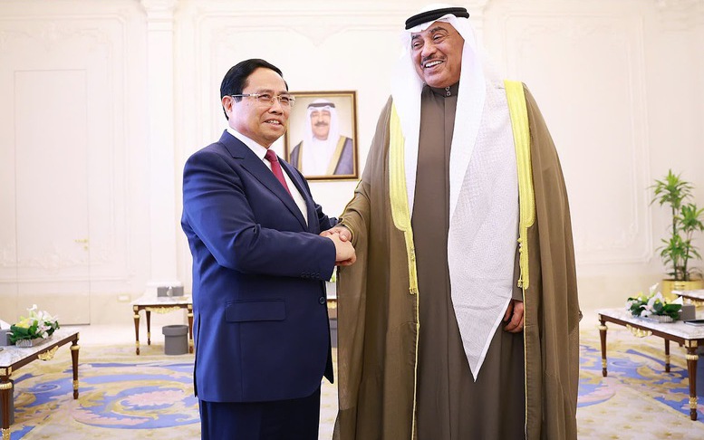 Prime Minister meets Kuwaiti Crown Prince