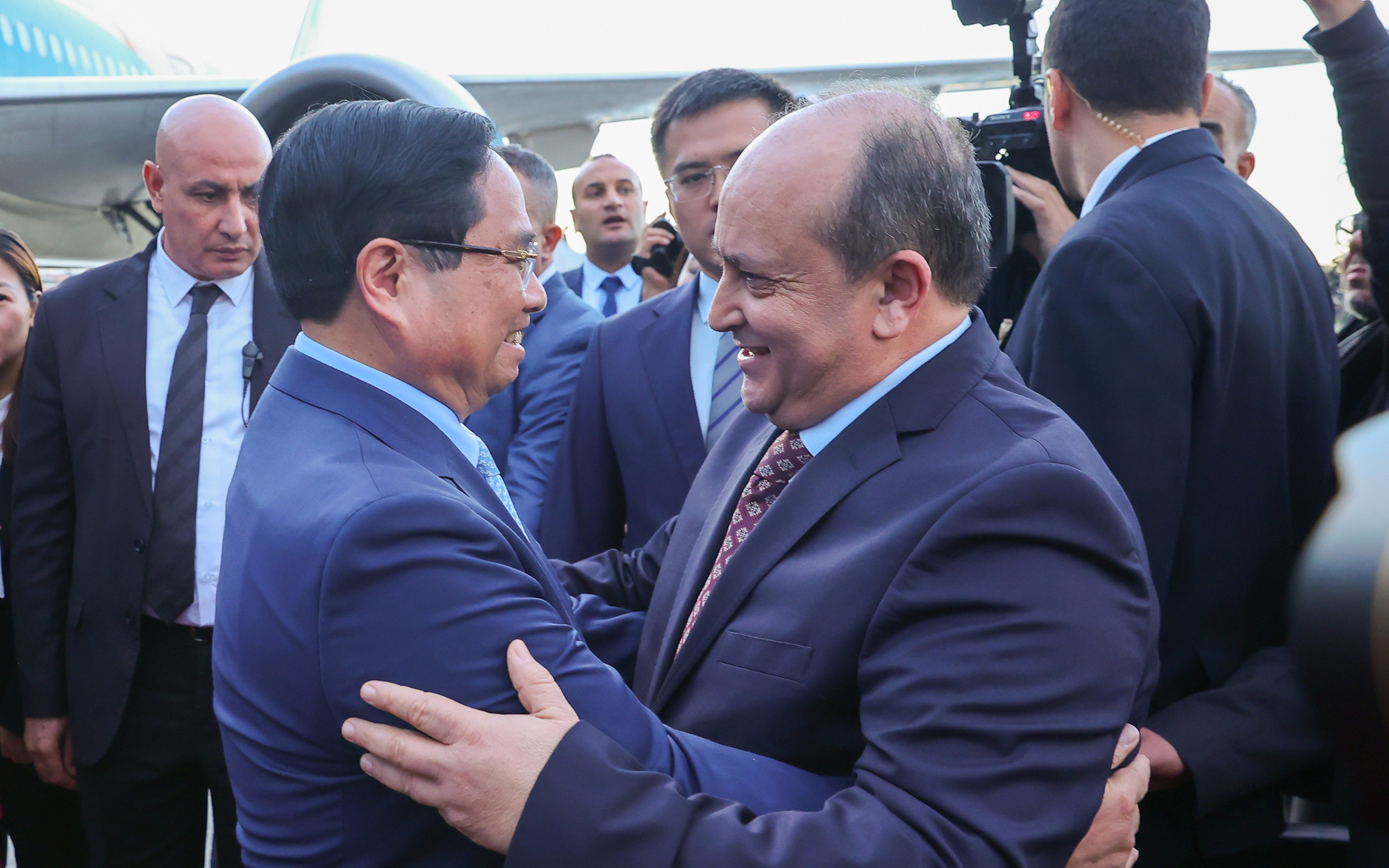 Prime Minister Pham Minh Chinh begins three-day official visit to Algeria