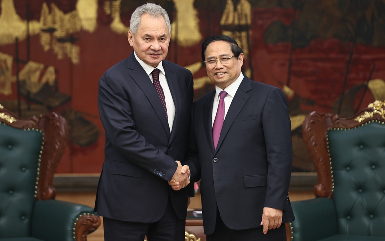 Prime Minister receives Secretary of the Russian Security Council