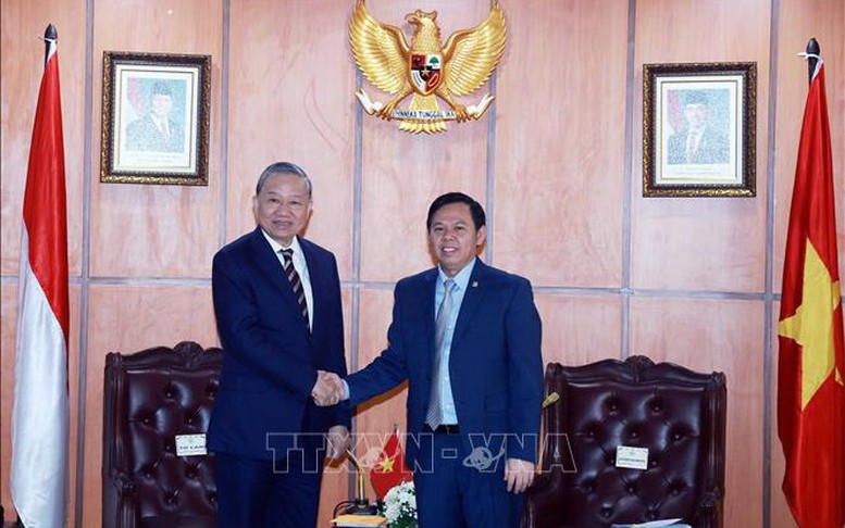 Party chief meets top Indonesian legislators in Jakarta