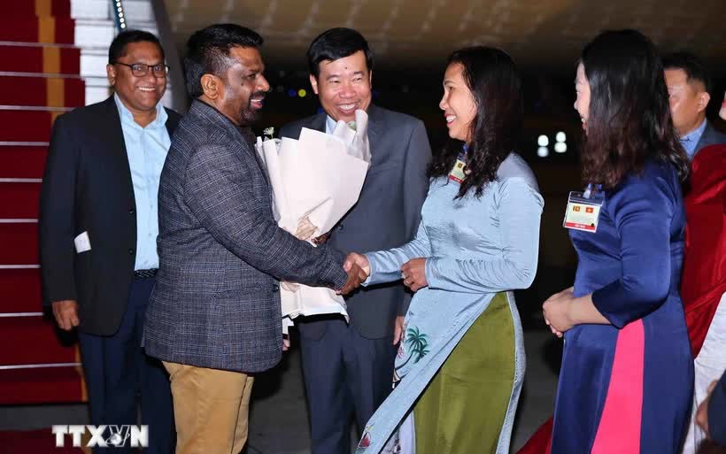 Sri Lankan President Dissanayaka starts State visit to Viet Nam