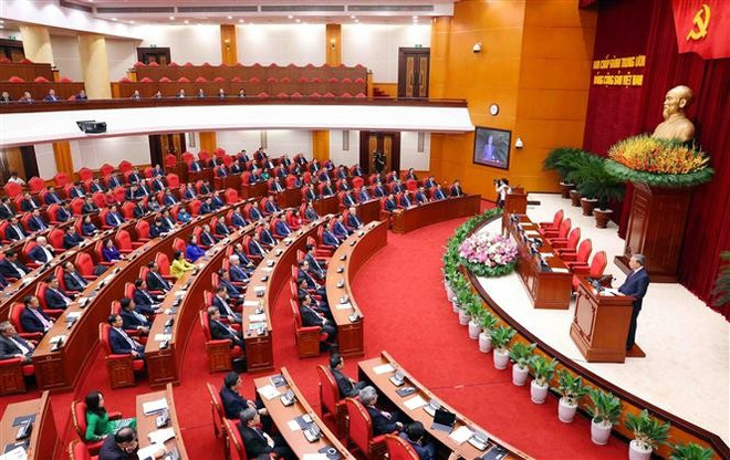 Speech by General Secretary To Lam at closing session of Party Central Committee’s 12th plenum- Ảnh 1. Speech by General Secretary To Lam at closing session of Party Central Committee’s 12th plenum- Ảnh 1.