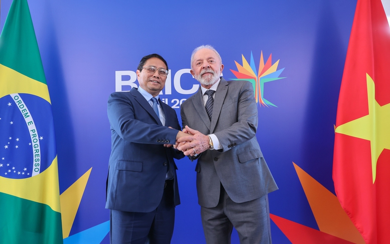 Prime Minister holds talks with Brazilian President ahead of BRICS Summit