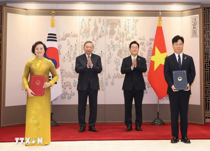 Viet Nam, Corée du Sud Signe 10 documents de coopération - ảNH 1.