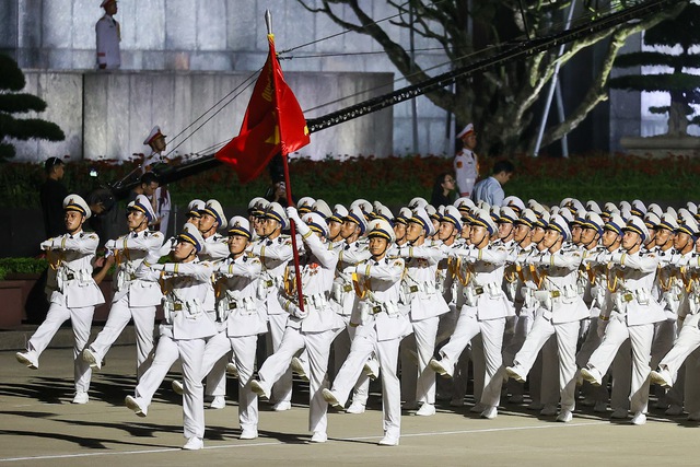 First joint rehearsal for National Day parade - Ảnh 4. First joint rehearsal for National Day parade - Ảnh 4.