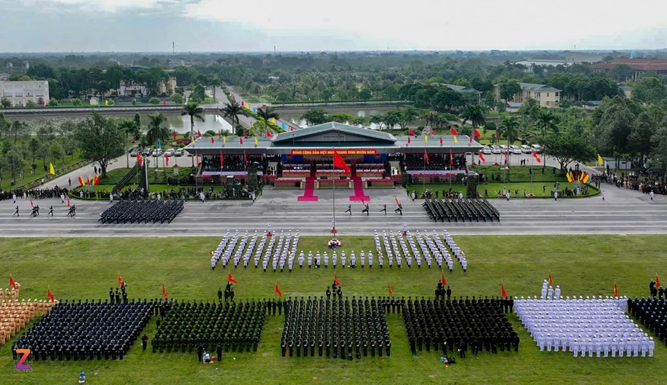 Photo: Second parade drill for 80th National Day- Ảnh 1.