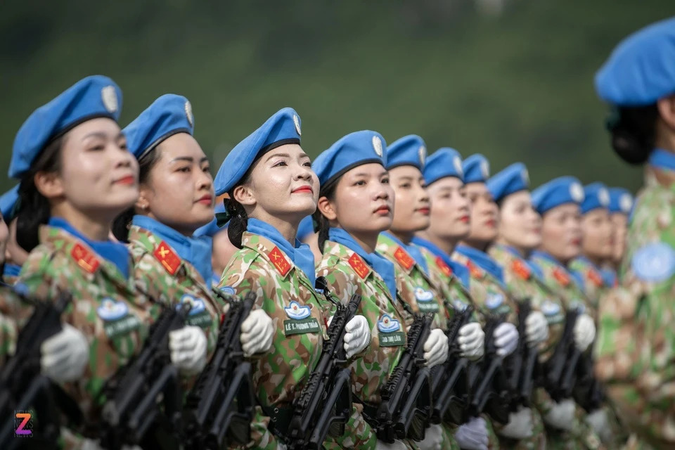 Photo: Second parade drill for 80th National Day- Ảnh 5.