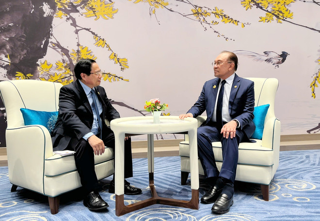 Prime Minister Pham Minh Chinh meets world leaders on SCO Summit 2025 sidelines- Ảnh 3. Prime Minister Pham Minh Chinh meets world leaders on SCO Summit 2025 sidelines- Ảnh 3.