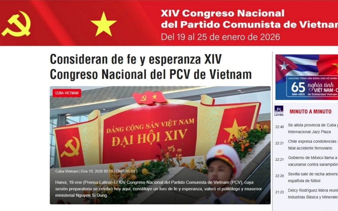 14th National Party Congress attracts broad international attention