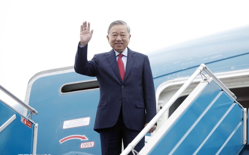 General Secretary To Lam leaves for Board of Peace