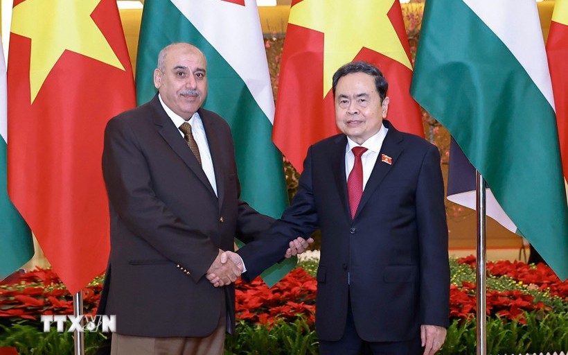 Top Vietnamese, Jordanian legislators hold talks in Ha Noi