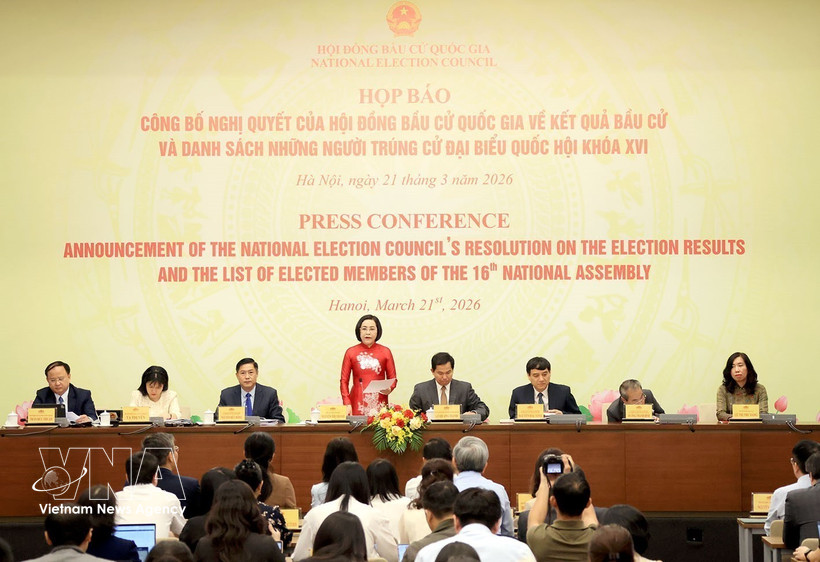 General election’s voter turnout highest ever recorded: Press conference- Ảnh 1. General election’s voter turnout highest ever recorded: Press conference- Ảnh 1.