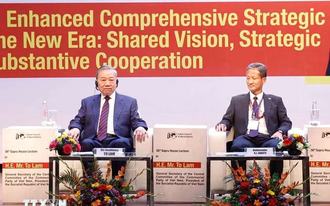 Speech by General Secretary, President To Lam at Indian Council of World Affairs