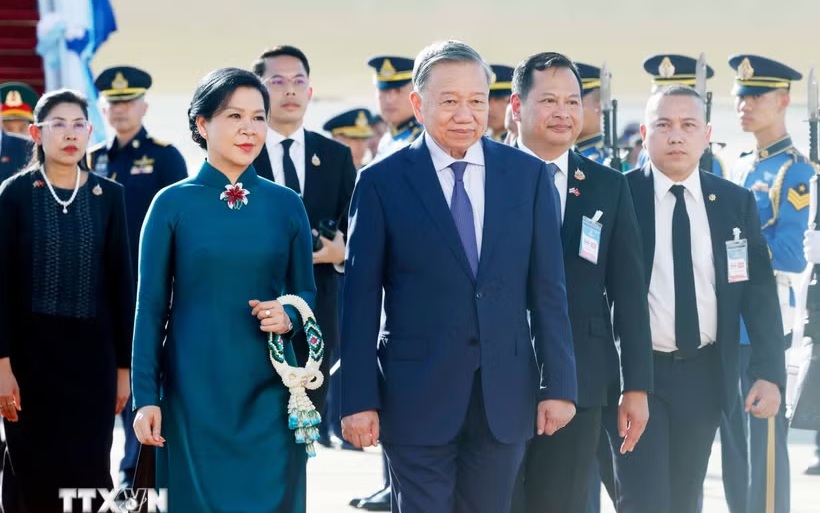 General Secretary, President To Lam begins three-day State visit to Thailand
