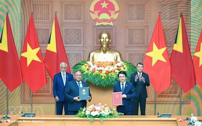 Viet Nam, Timor-Leste agree to deepen multifaceted cooperation