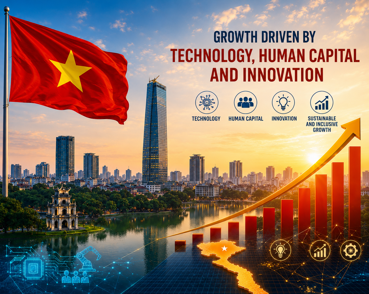 EuroCham Chairman has no doubt Viet Nam will materialize double-digit growth goal- Ảnh 4. EuroCham Chairman has no doubt Viet Nam will materialize double-digit growth goal- Ảnh 4.