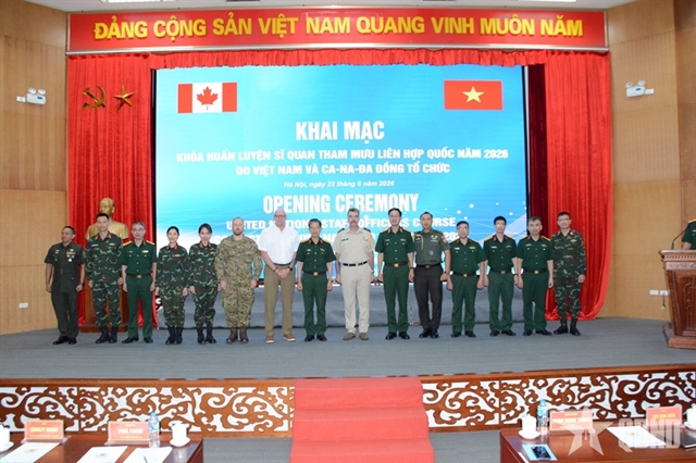 Viet Nam, Canada co-host UN staff officer training course- Ảnh 1.