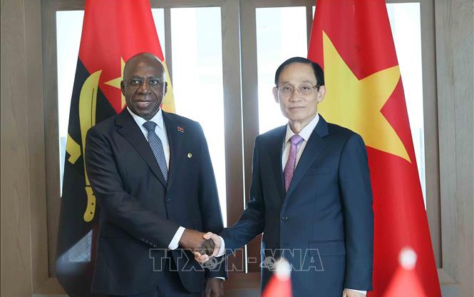 Vietnamese, Angolan Foreign Ministers hold talks in Ha Noi