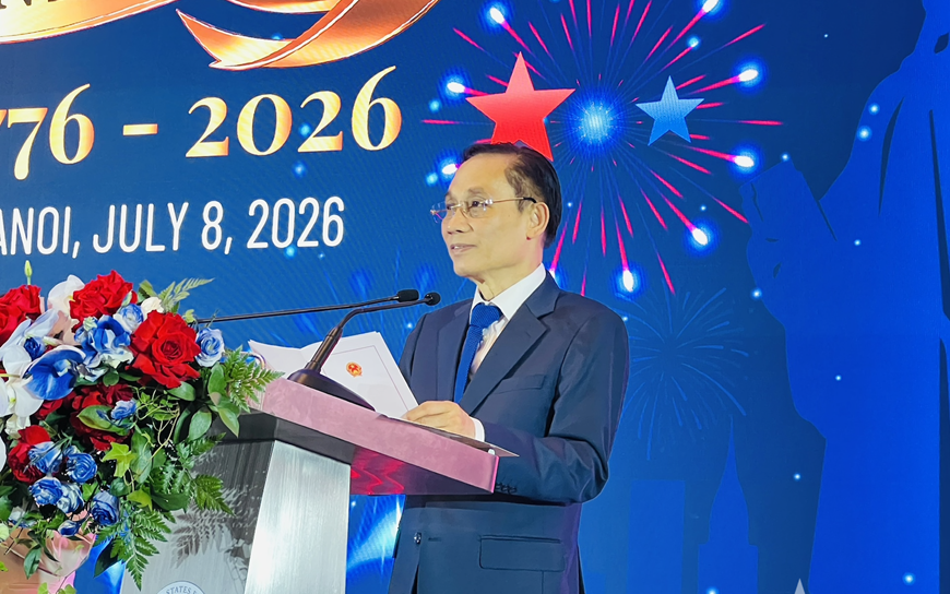 Ceremony held in Ha Noi to mark 250th anniversary of U.S. Independence Day