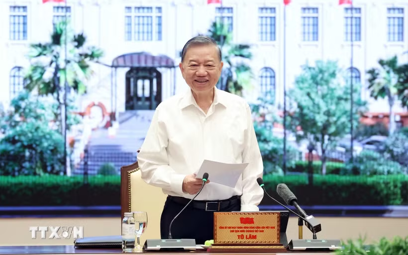 Top leader calls for mulling over issuance of "Viet Nam talent visas"