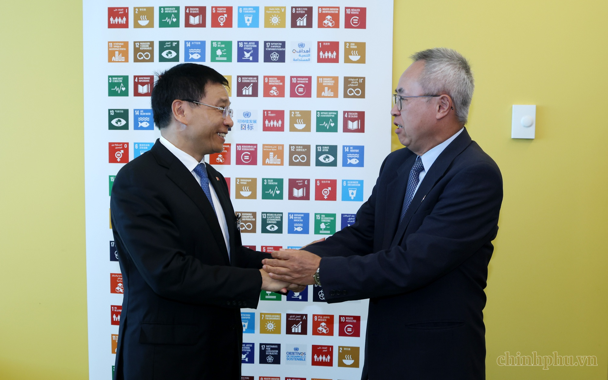 Deputy PM Nguyen Van Thang meets UN Under-Secretary-General for Economic and Social Affairs