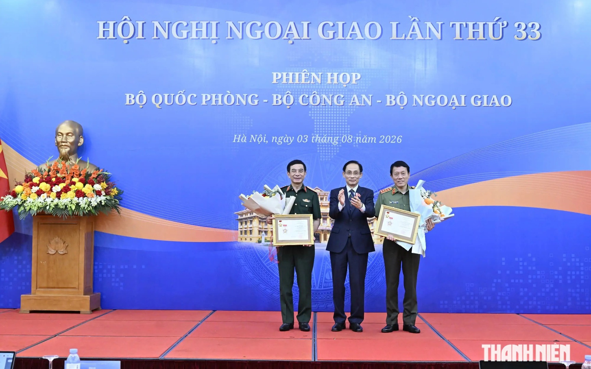 Three ministries strengthen coordination to advance diplomatic tasks in new era