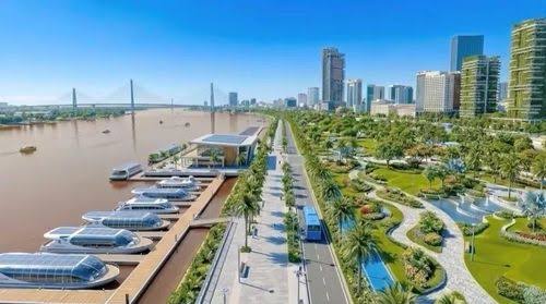 Ha Noi seeks public feedback on revised Red River urban master plan- Ảnh 1.
