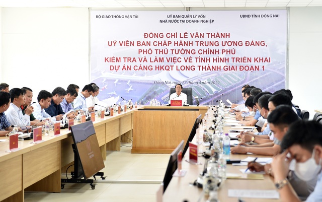 Phó Thủ tướng Lê Văn Thành kiểm tra dự án sân bay Long Thành - Ảnh 9.