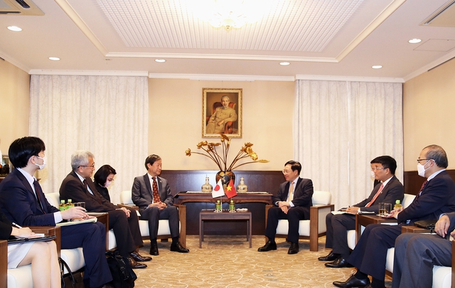 Ảnh: Phó Thủ tướng Thường trực dự Hội nghị Tương lai châu Á, thăm làm việc tại Nhật Bản - Ảnh 12.