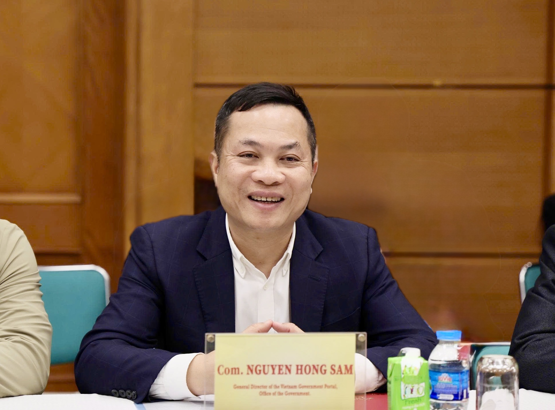 Văn phòng Phủ Thủ tướng Lào làm việc với Cổng Thông tin điện tử Chính phủ Việt Nam - Ảnh 4.