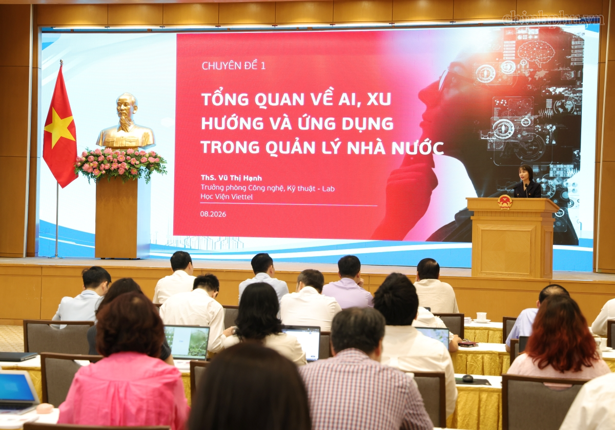Bồi dưỡng ứng dụng AI trong công tác tham mưu, hành chính tại Văn phòng Chính phủ- Ảnh 7.
