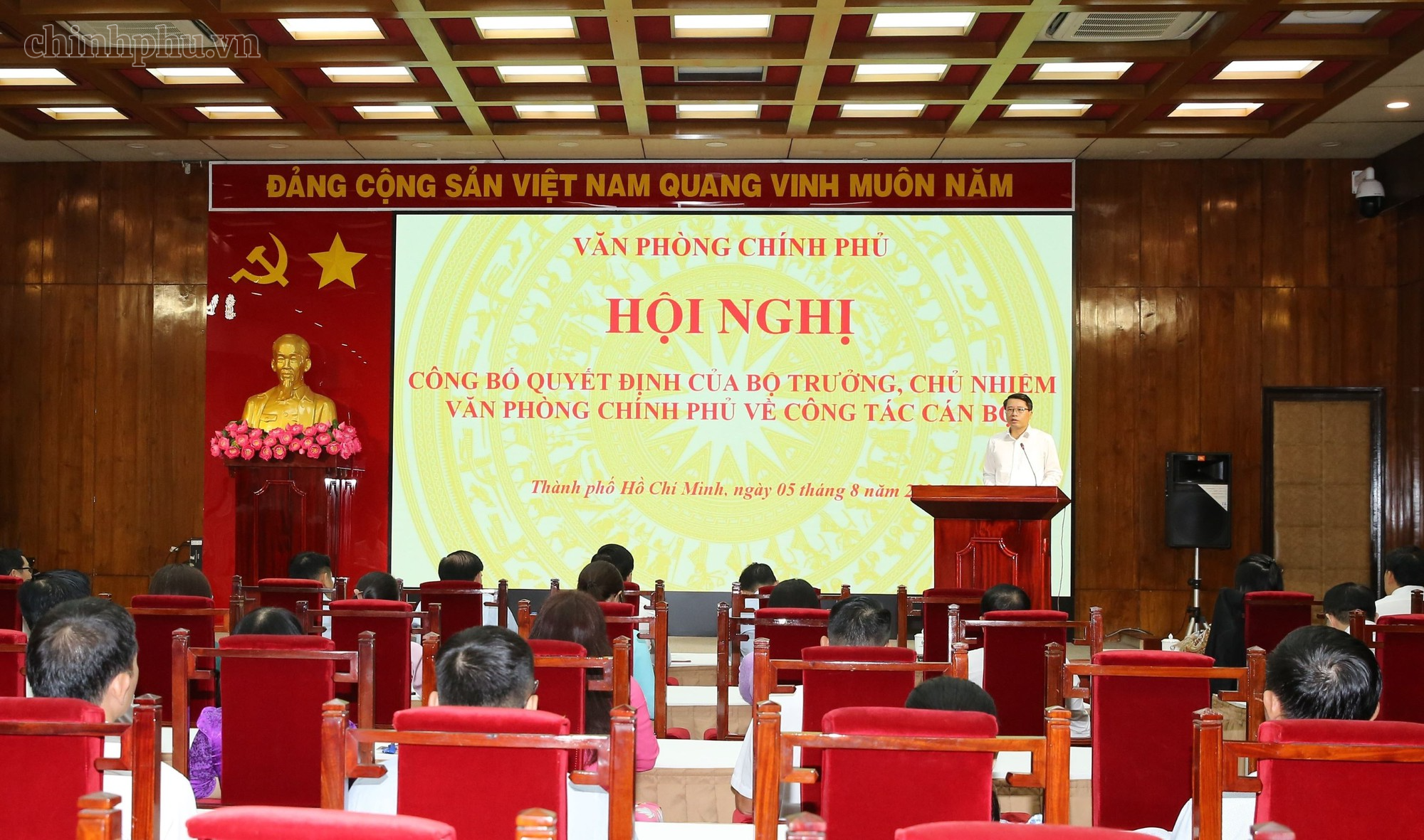 Trao quyết định bổ nhiệm lãnh đạo Hội trường Thống Nhất- Ảnh 1.