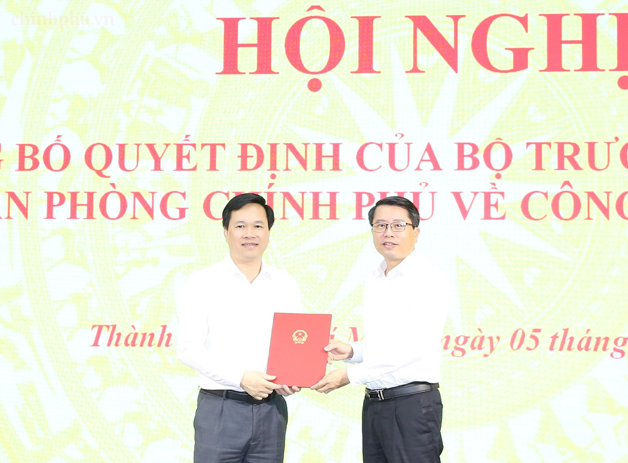 Trao quyết định bổ nhiệm lãnh đạo Hội trường Thống Nhất- Ảnh 2.