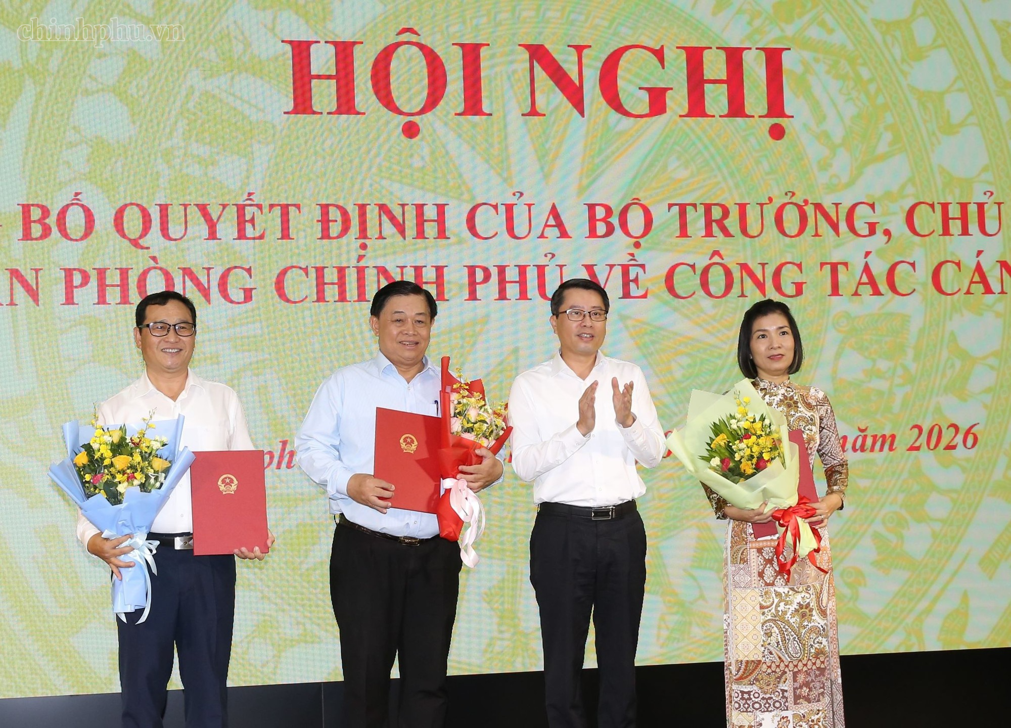 Trao quyết định bổ nhiệm lãnh đạo Hội trường Thống Nhất- Ảnh 3.