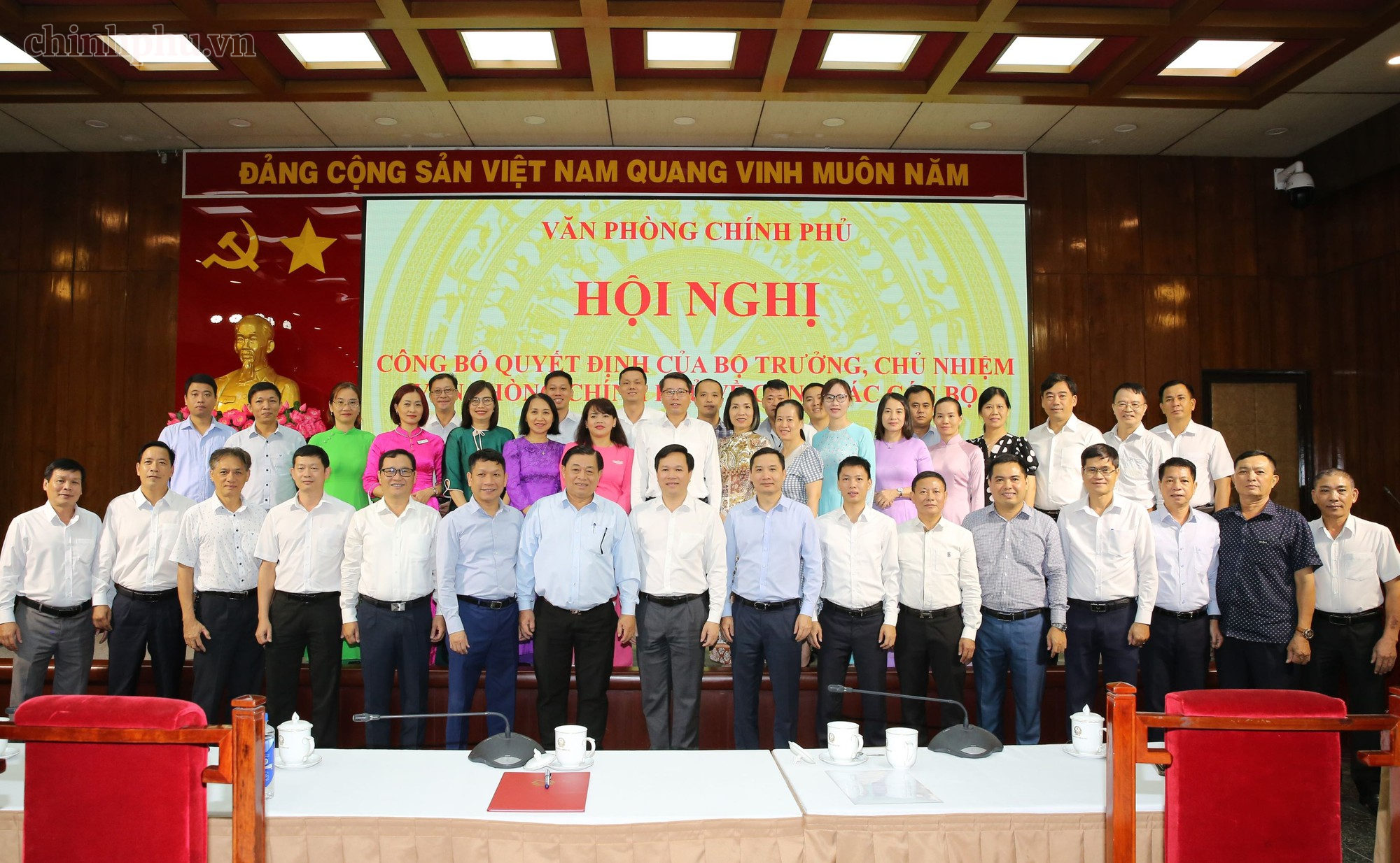 Trao quyết định bổ nhiệm lãnh đạo Hội trường Thống Nhất- Ảnh 6.