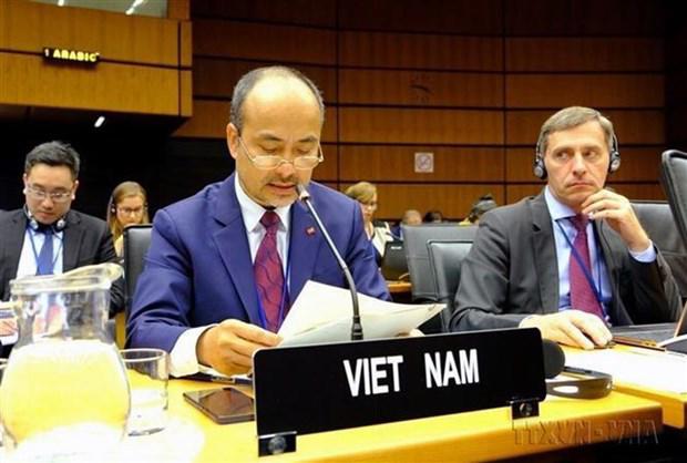 越南代表团出席国际原子能机构理事会会议 - Ảnh 1.