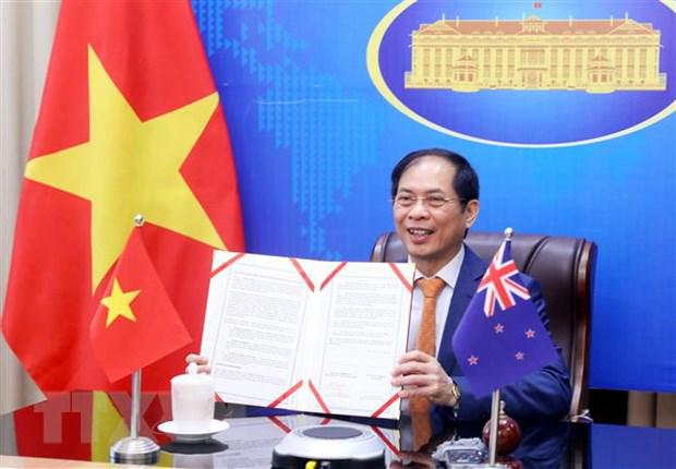 越南与新西兰推动各领域合作 - Ảnh 1.