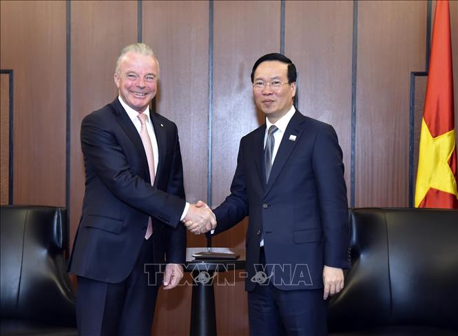 越南国家主席武文赏会见美国驰名企业领导