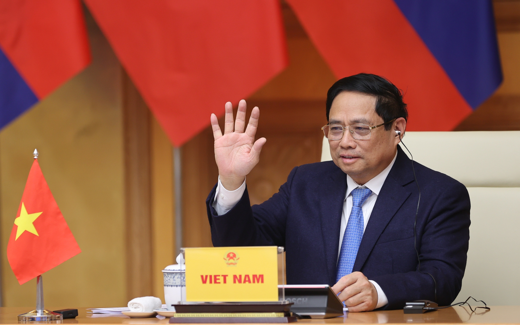 范明正总理出席澜沧江—湄公河合作第四次领导人会议