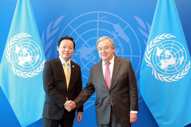 越南政府副总理陈红河会见荷兰国王和联合国秘书长 - Ảnh 2.