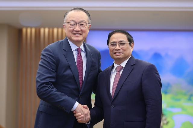 越南总理范明正会见全球基础设施基金副总裁金墉 - Ảnh 1.